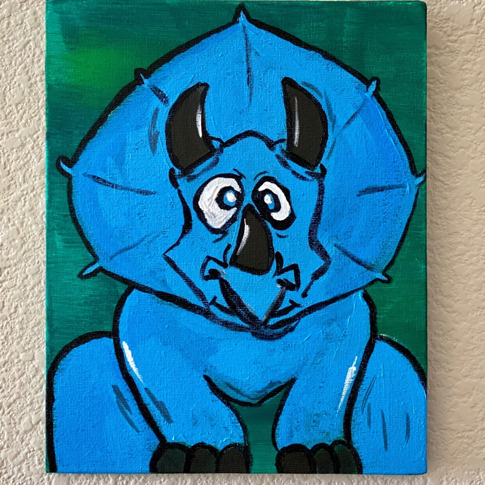 Dinosaur Painting